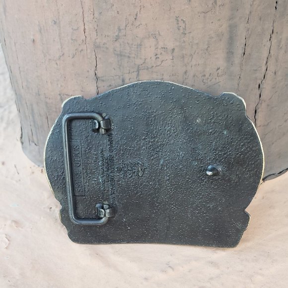 Cheyenne Saloon & Opera House Solid Brass Belt Buckle - Orlando, Fla - Vintage - Picture 5 of 7